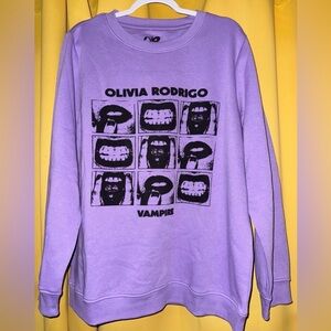 Purple Olivia Rodrigo Sweatshirt